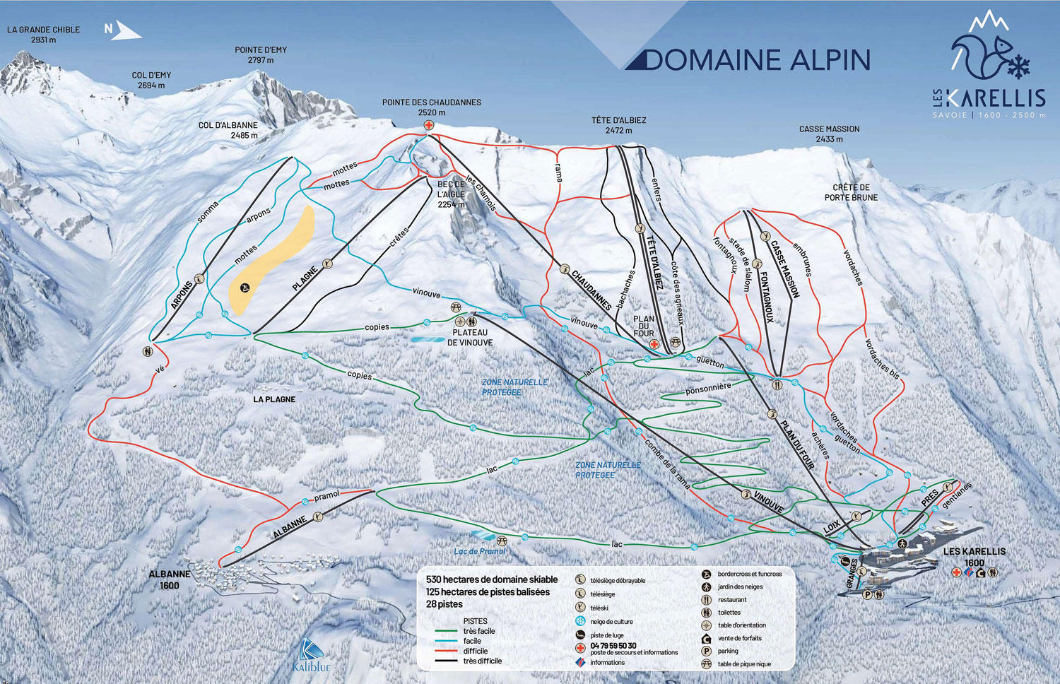 domaine skiable