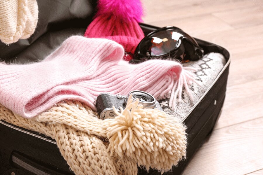 preparer sa valise pour sejour au ski