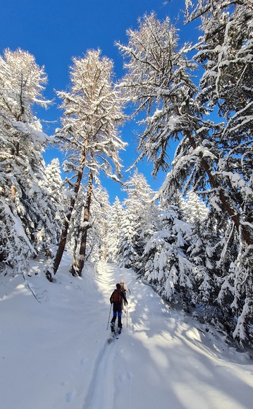 Ski de rando les Karellis