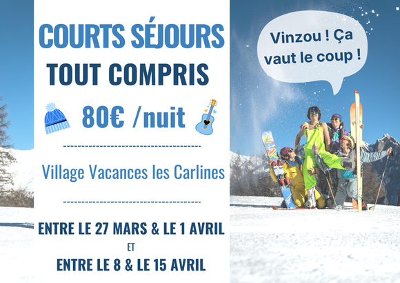 Bon plan ski printemps